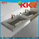 stone wall hung cloakroom basin sink for bathroom 1