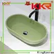 KingKonree square above counter bathroom sink at discount for room 1