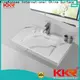 KingKonree wall hung basin 500mm sink for bathroom 1
