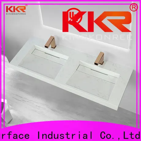 KingKonree caroma wall mounted basin sink for hotel 1