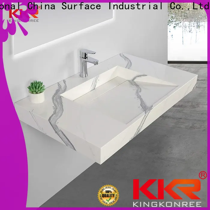 artificial traditional wall hung basin design for bathroom 1