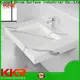 KingKonree pattern narrow wall hung sink manufacturer for bathroom 1