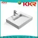 unique wall hung concrete sink design for bathroom 1