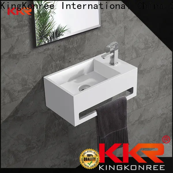 small wall hung lavatory sink customized for home 1