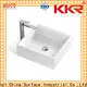 KingKonree marble bathroom vanity above counter basin manufacturer for restaurant 1