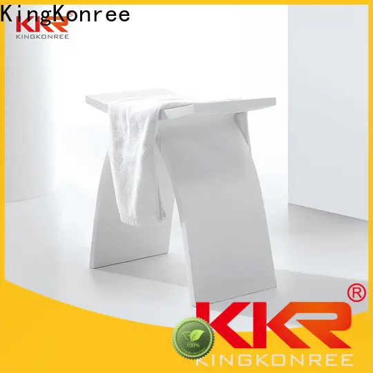 KingKonree freestanding shower stool manufacturer for hotel 1