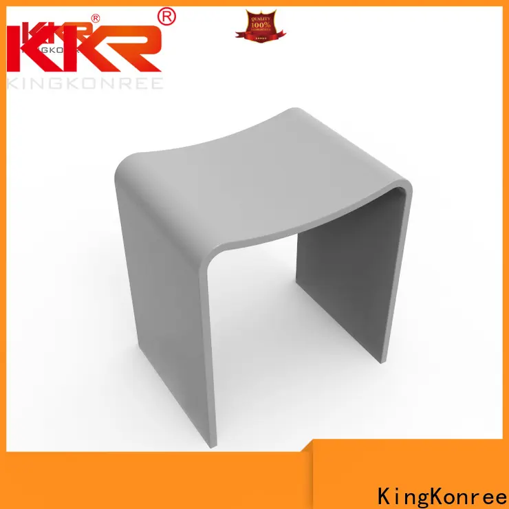 KingKonree corner shower stool plastic manufacturer for hotel 1