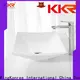 KingKonree above counter square bathroom sink manufacturer for hotel 1