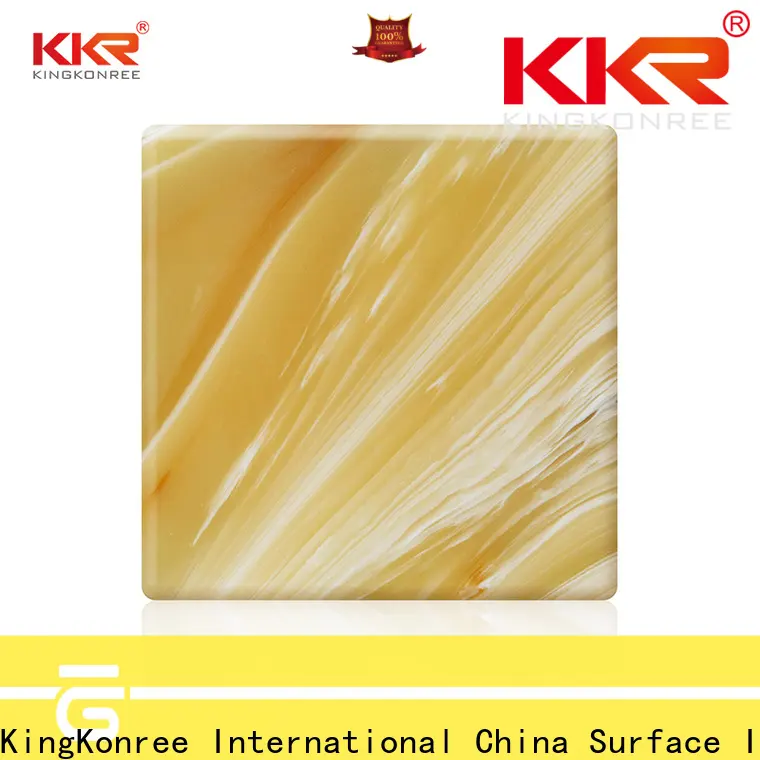 KingKonree quality translucent countertops manufacturer for motel 1