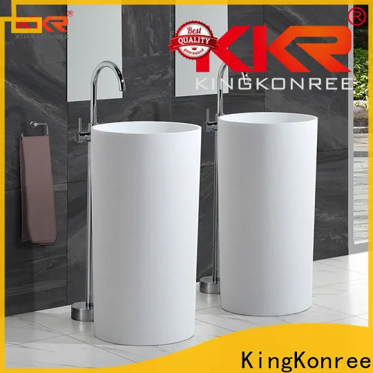 KingKonree small free standing sink manufacturer for motel 1