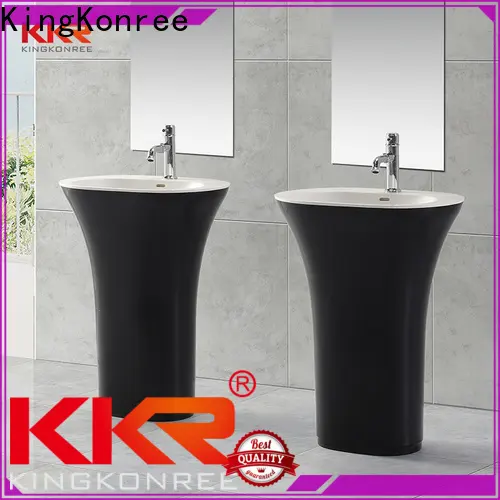 KingKonree freestanding vanity basins customized for motel 1