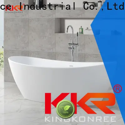 KingKonree solid surface freestanding tub supplier for family decoration 1