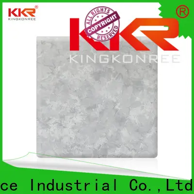 KingKonree artificial discount solid surface sheets customized for hotel 1