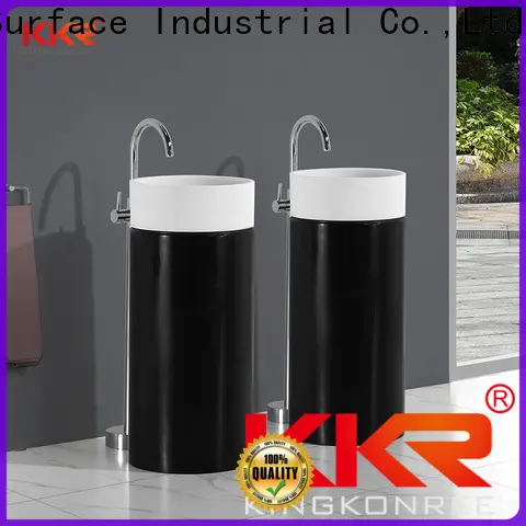 resin freestanding vanity basins supplier for motel 1