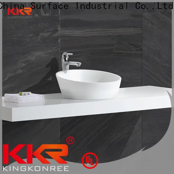 KingKonree excellent above counter basin round supplier for restaurant 1