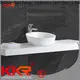KingKonree excellent above counter basin round supplier for restaurant 1