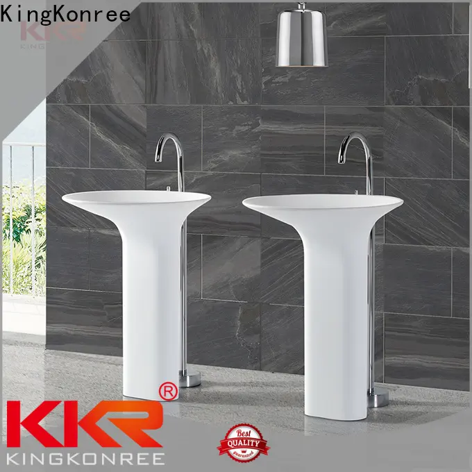 Italian freestanding bathroom basin supplier for motel 1