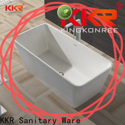 KingKonree solid surface bathtub at discount for hotel 1