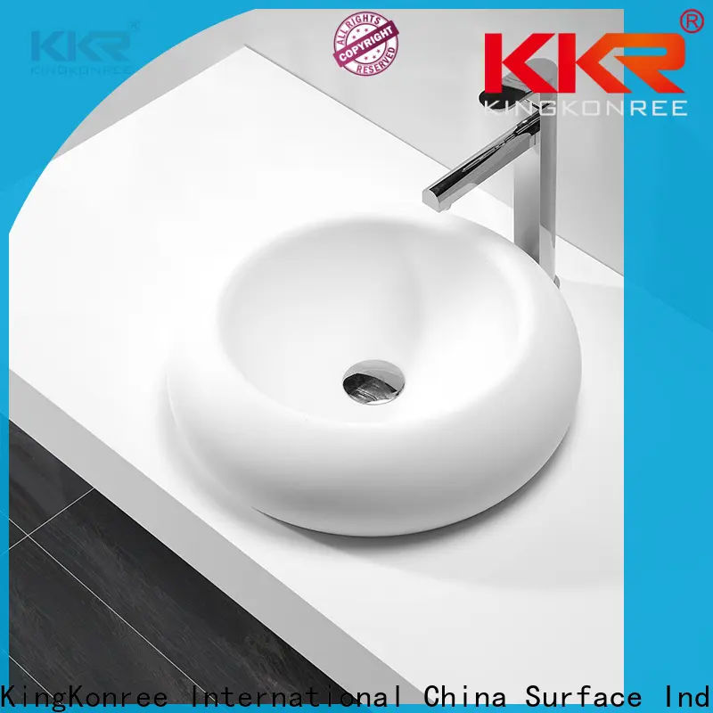 KingKonree elegant small above counter bathroom sinks manufacturer for hotel 1