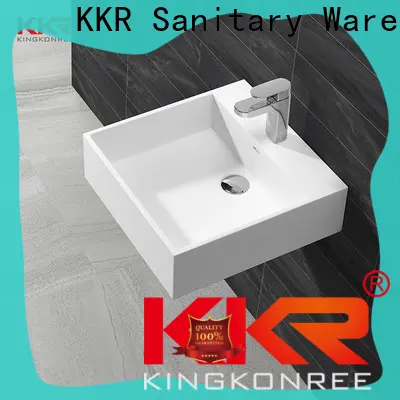 KingKonree 20 inch wall mount sink sink for toilet 1