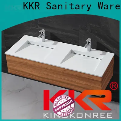 KingKonree dark corner vanity basin supplier for toilet 1
