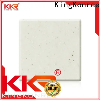 KingKonree acrylic solid surface sheet customized for hotel1 1
