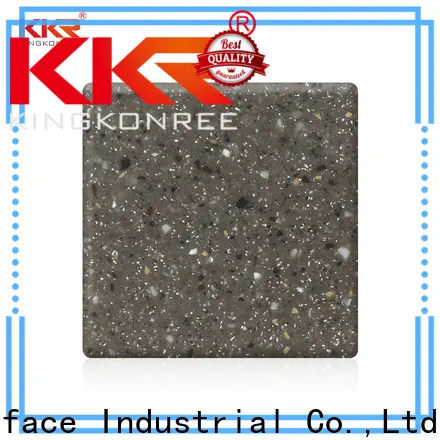 plain acrylic solid surface price supplier for hotel 1