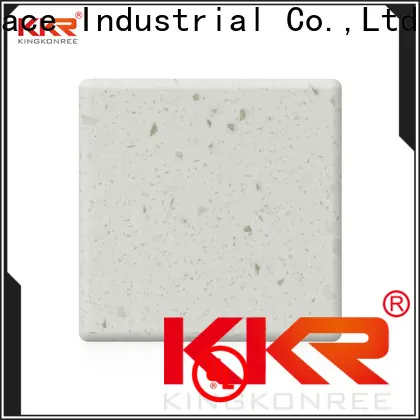 KingKonree white solid surface material design for restaurant 1