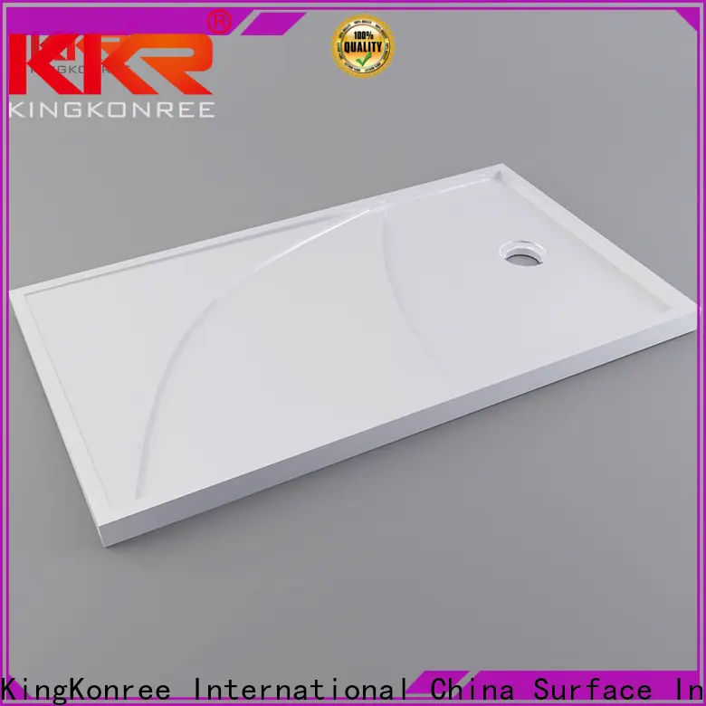 KingKonree 610mm shower tray manufacturer for bathroom 1