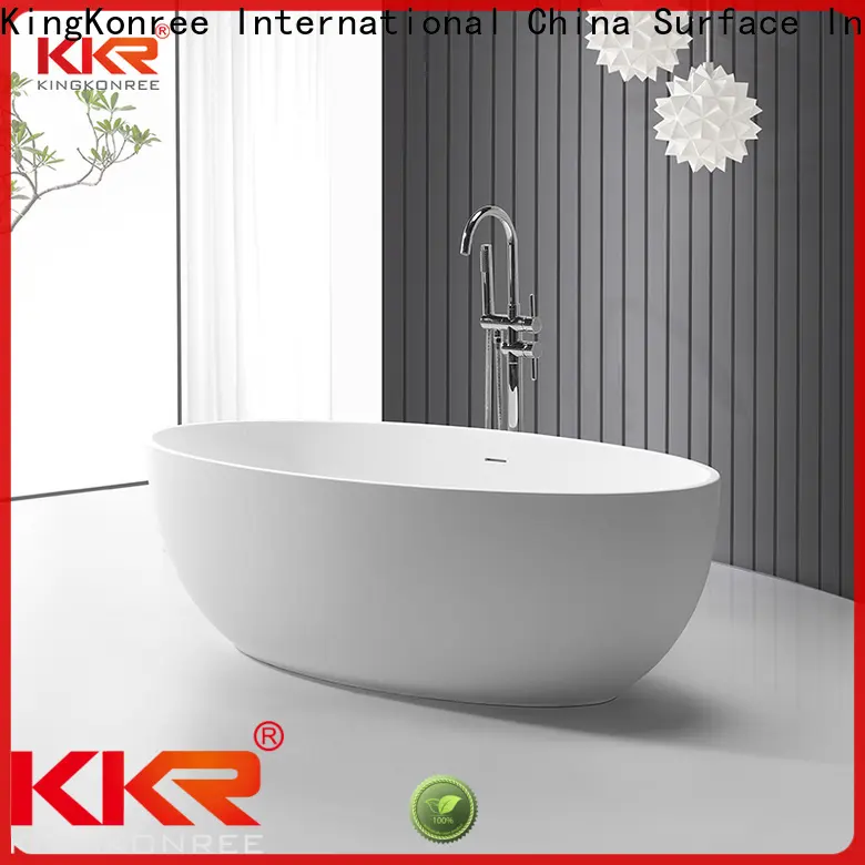 KingKonree cheap free standing bath tubs manufacturer for shower room 1