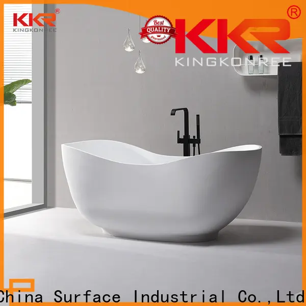 KingKonree solid surface freestanding tub OEM for hotel1 1