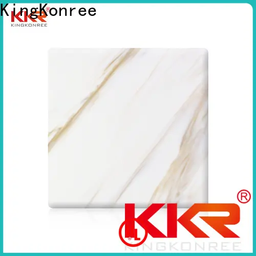 KingKonree solid surface sheets prices directly sale for indoors 1