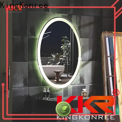 solid modern mirror high-end for toilet 1