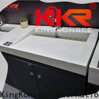 KingKonree sanitary ware under basin cabinet design for hotel 1
