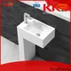 shelf freestanding basin sinkfree standing wash hand basins surface manufacturer for hotel 1