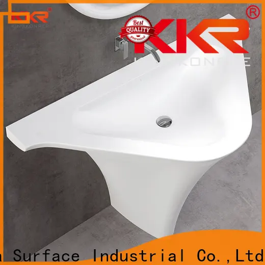 thin round freestanding basin design for bathroom 1