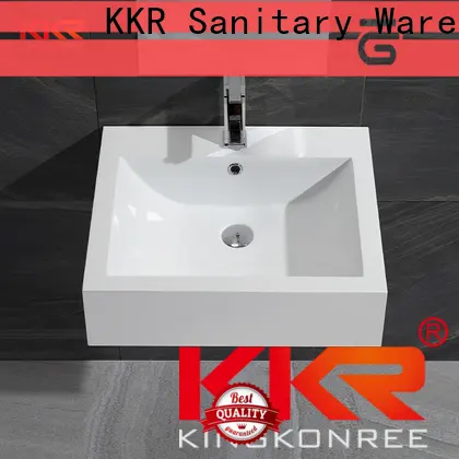 KingKonree 24 inch wall mount sink design for hotel 1