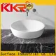 KingKonree durable square above counter basin at discount for room 1
