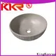 elegant above counter square bathroom sink supplier for home 1