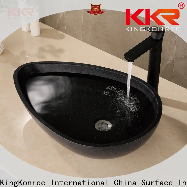 KingKonree sanitary ware round above counter basin cheap sample for home 1