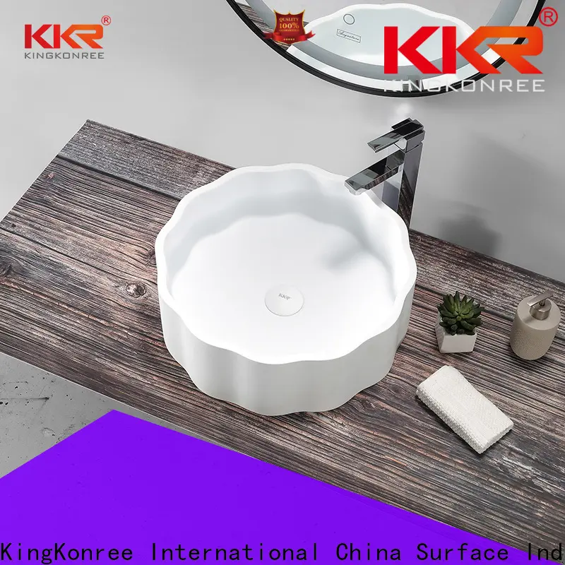 KingKonree marble bathroom countertops and sinks supplier for restaurant 1
