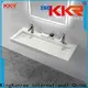 KingKonree 1400mm round wall hung basin manufacturer for bathroom 1