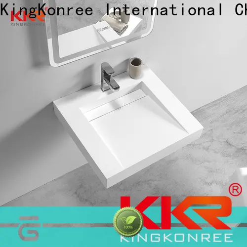 KingKonree small wall hung basin sink for bathroom 1