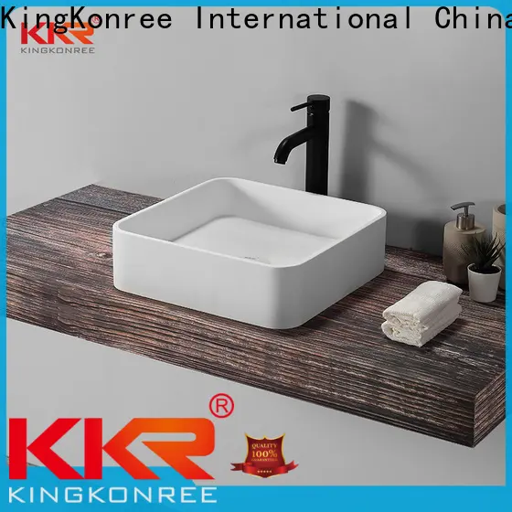 KingKonree durable above counter vessel sink at discount for room1 1