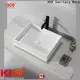 KingKonree durable top mount bathroom sink at discount for room1 1