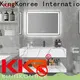 KingKonree classic 450 wall hung basin customized for hotel 1
