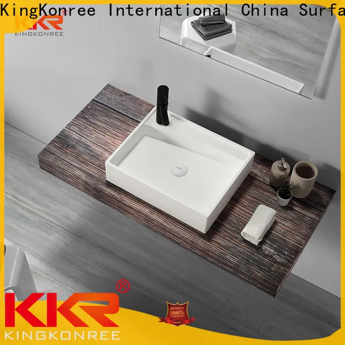 KingKonree square above counter basin at discount for hotel 1