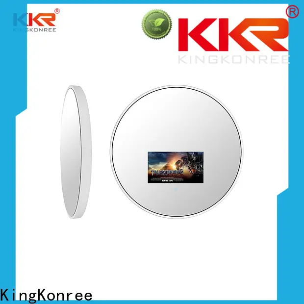 led light led mirror circl manufacturer for bathroom 1