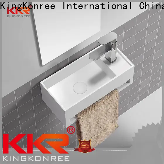 KingKonree modern wall mount sink supplier for toilet 1