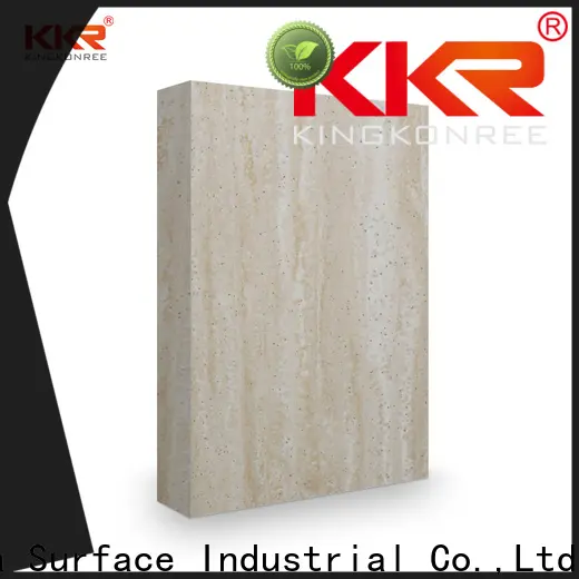 KingKonree newly solid surface sheet suppliers manufacturer for indoors 1